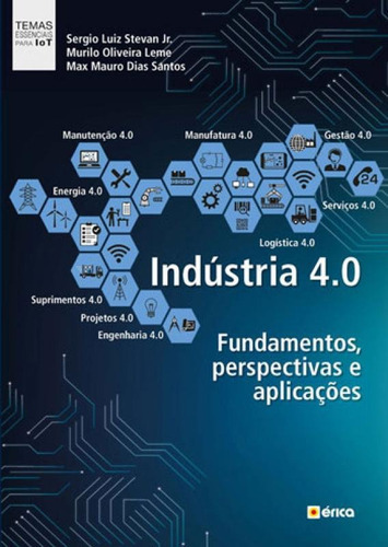 Indústria 4.0: Fundamentos, Perspectivas E Aplicações, De Stevan Júnior, Sérgio Luiz. Editora Erica, Capa Mole Em Português