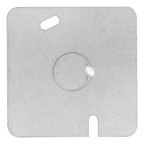 Tapa Para Caja Chalupa Sanelec Acero 3x3 Pulgadas