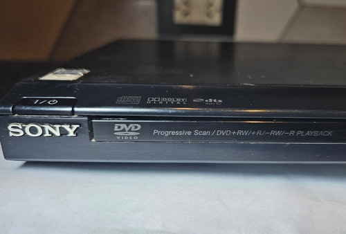 Reproductor Dvd Sony Dvp-sr200p - Con Garantia Mastermarket Negro (Reacondicionado)