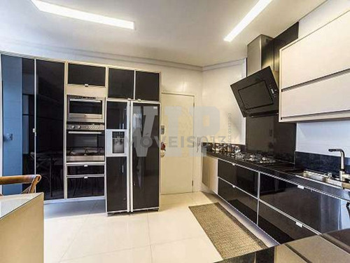 Imagem 26 de 30 de Cobertura Duplex, Alto Padrão, Vista Mar, Varanda Gourmet E Piscina Privativa Em Santos - Ap00420 - 68865520