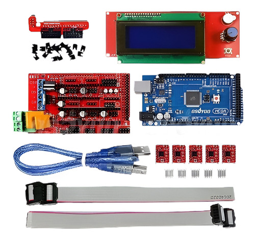 Usa Impresora 3d Kitarduino Mega2560 Board Ramps 1.4 5 * A49