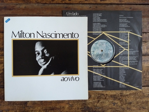 Milton Nascimento Ao Vivo Vinilo Lp Brasil 1983 Gatefold