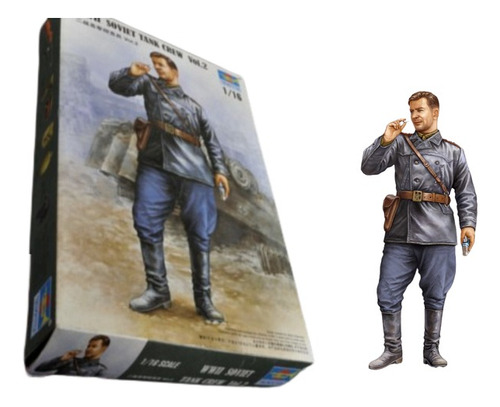 Tanquista Soviético Wwii - Trumpeter - 702 - Figuras 1:16 