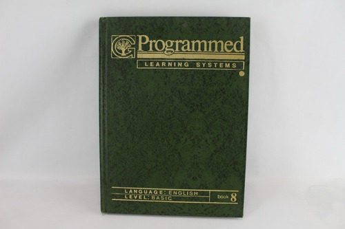 R1062 Grolier Programmed Learning Systems Book 8 English