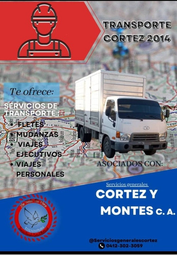 Servicios De Transporte,fletes,mudanzas Y Viajes Personales