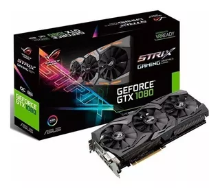 Placa De Video Gpu Nvidia Geforce Gtx 1080 Asus Strix A8g