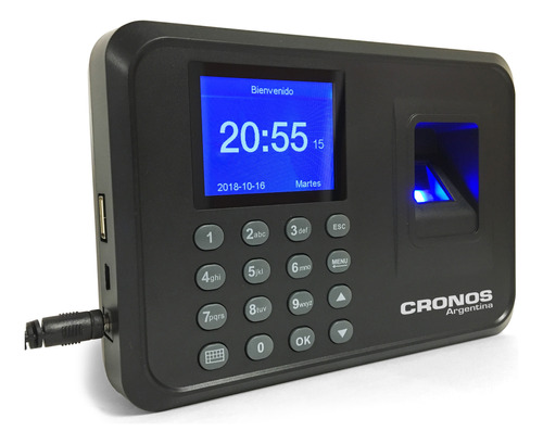 Reloj Cronos Biométrico Huella Control Horario Asistencia
