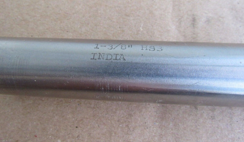 J&l Rcs-13750h Hss Chucking Reamer Ss, 12 Oal, Str Flut Ccf