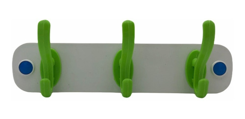 Perchero Triple De Plastico Pared Oferta