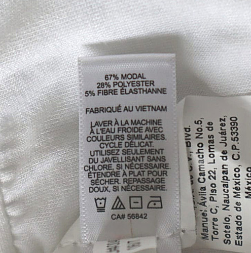 Playera Blanca Sin Mangas Con Cinta Tipo Corset Para Ajustar