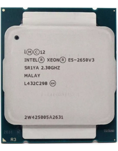 Processador Intel Xeon E5-2650 V3 CM8064401723701  de 10 núcleos e  3GHz de frequência