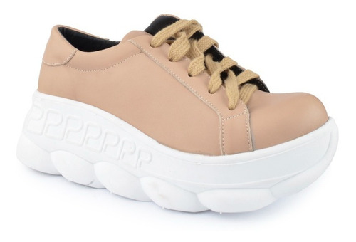 Imagen 2 de 4 de Zapatillas De Cuero De Mujer - Oakland - Ferraro