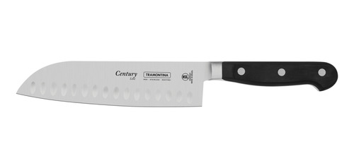 Cuchillo Santoku Tramontina Century Con Lámina De Acero Inox