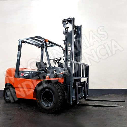 Autoelevador Heli 5000 Kg Diesel Cpcd50 Duales Desplazador