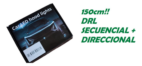 Tira Led Drl Dinámica P/cofre Flexible Con Direccional