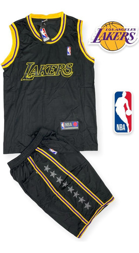 Uniforme De Baloncesto Niño Lakers