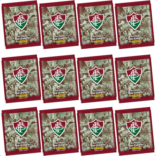 Kit 50 Figurinhas Do Álbum Fluminense 2024 (10 Envelopes)