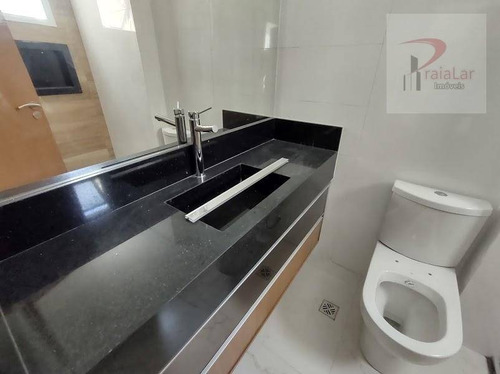 Apartamento Mobiliado E Decorado Com 3 Dormitórios Parcelado Direto Com A Construtora, À Venda - Canto Do Forte - Praia Grande/sp - Ap2588