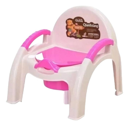 Silla Pelela Bacinica Portatil Infantil Con Espaldar 