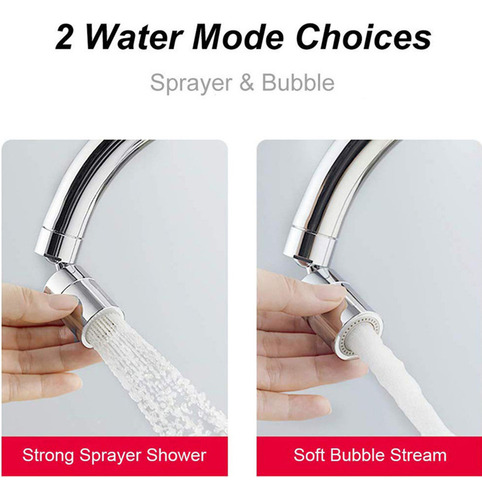 // Aireador Grifo 360° Giratorio Ahorro Agua Baño Cocina