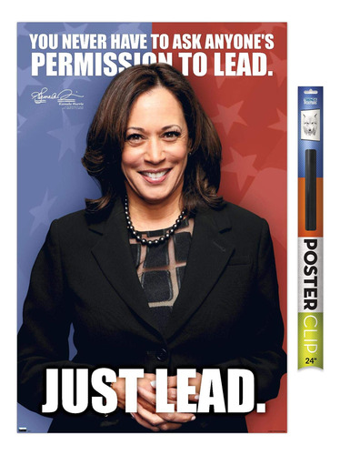 Kamala Harris-2021 Vice President Wall Poster, 22.375  ...