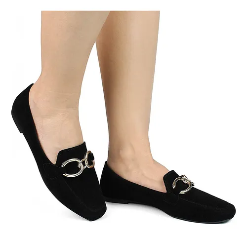 Sapato Mocassim Feminino Sapatilha Mulher Conforto Sand lia