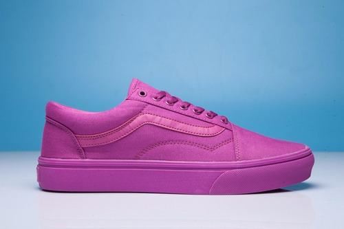 Zapatilla Vans Hombre Mujer Clásica Moradas Old Skool