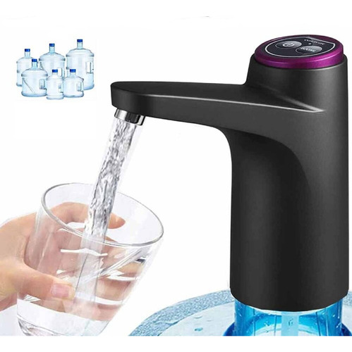 Dispenser Bomba De Agua Para Bidones Recargable Usb