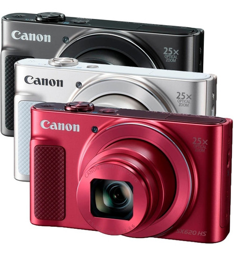 Câmera Canon Powershot Sx620 Hs / Zoom 25x / Cores / Nova