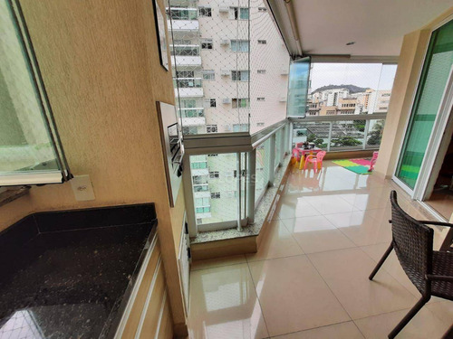 Apartamento Com 3 Quartos E Varanda Gourmet, 109 M² Por R$ 1.000.000 - Icaraí - Rj - Ap45476