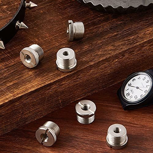Adaptador De Tornillo De Micrófono Macho A 1/4 De Pulgada He