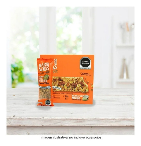 2 Pzs Barras Barri Nolas Con Nuez 6 Pzas De 35 G C/u