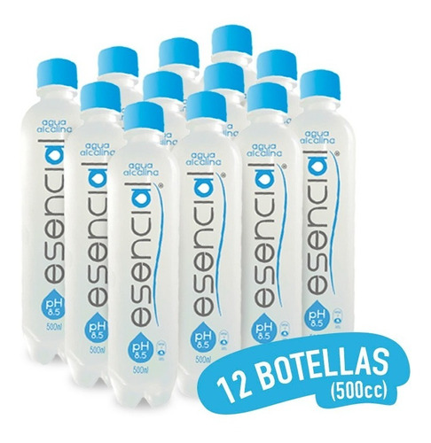 Agua Esencial, Pack 12 Botellas 500 Cc