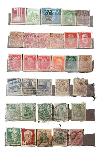 Lote2520 Clasificador Con 586 Estampillas De Alemania