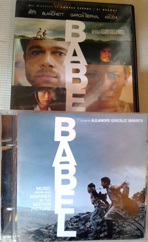 Babel Pitt Blanchett Rinko Pel& Soundtrack Dvd+2cds Comonuev