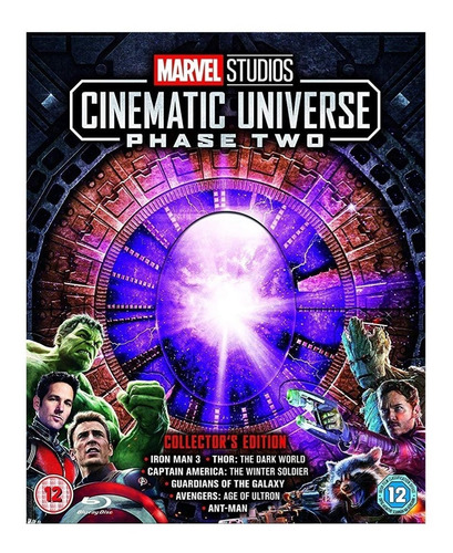 Colección De Marvel Fase 2 En Blu-ray 