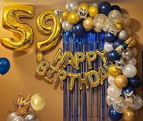 Decoraciones De Cumpleaños Para Hombres, 45 Unidades, ...