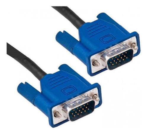 Cable Vga 10 Mts Pc Pantalla Tv Led Proyector Video Rgb Db15