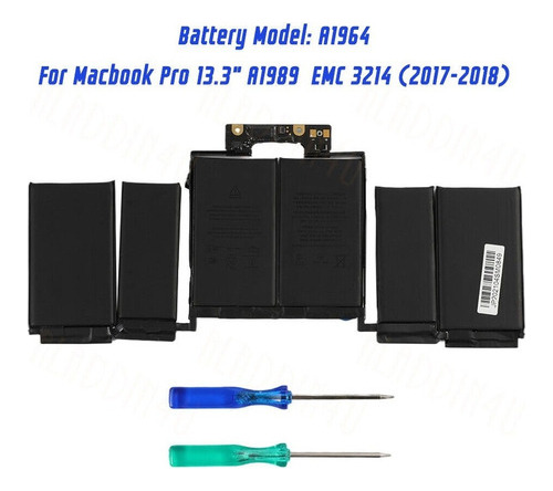 Bateria Apple A1964 Macbook Pro 13  Retina A1989 A2251 3214