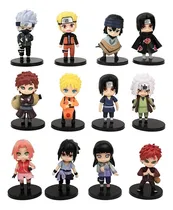 Comprar Naruto Set De Figuras Muñecos Sasuke Itachi Kakashi 12 Unid 