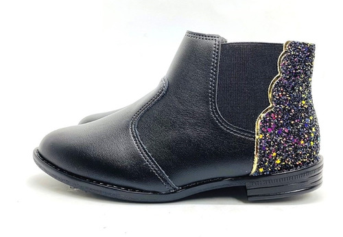 Imagen 2 de 4 de Bota Con Brillos Nenas Molekinha 2167127
