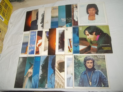 Lp Vinil - Lote 26 Discos - Roberto Carlos