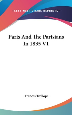 Libro Paris And The Parisians In 1835 V1 - Trollope, Fran...