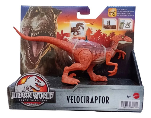 Velociraptor Dinosaurio Scape Jurassic World Figura Original