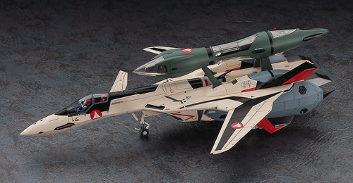 Yf-19 W/fast Pack & Fold Booster Hasegawa 1/72 Macross Plus