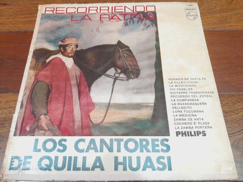 Lp Vinilo - Cantores De Quilla Huasi - Recorriendo La Patria