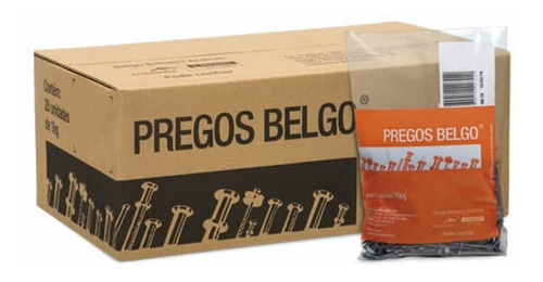 Imagem 1 de 5 de Prego Sem Cabeca 14x18 20kg Belgo