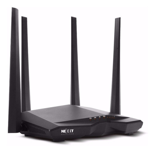 Imagen 6 de 8 de Router Nexxt Solutions Nebula 1200-AC negro 110V/220V