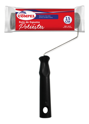 Kit 2 Rolos De Espuma Poliester 1015 15cm Compel