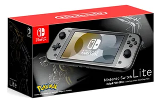 Nintendo Switch Lite Dialga & Palkia Edition Color Negro C/Dorado